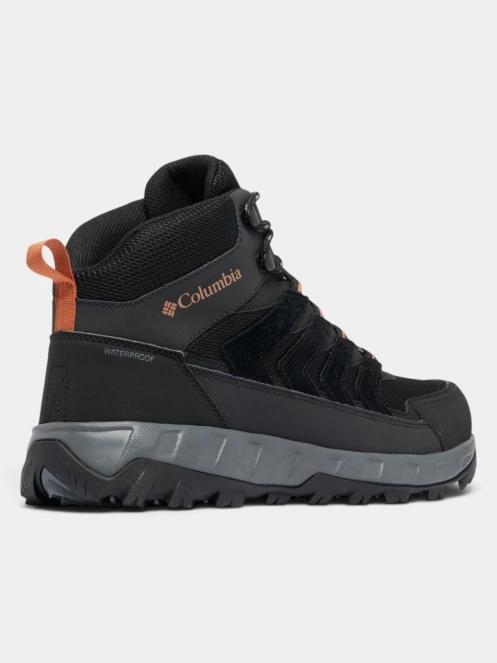 bocanci de drumetie impermeabili pt. barbati Columbia Strata Trail Mid WP negru 6