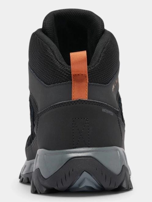 bocanci de drumetie impermeabili pt. barbati Columbia Strata Trail Mid WP negru 8