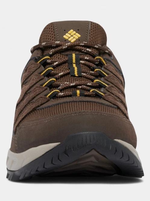 pantofi de drumetie pt. barbati Columbia Strata Trail Low WP maro 5