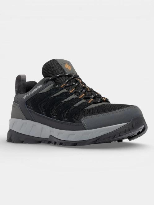 pantofi de drumetie impermeabili pt. barbati Columbia Strata Trail Low WP negru 2