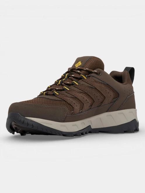 pantofi de drumetie impermeabili pt. barbati Columbia Strata Trail Low WP maro 4