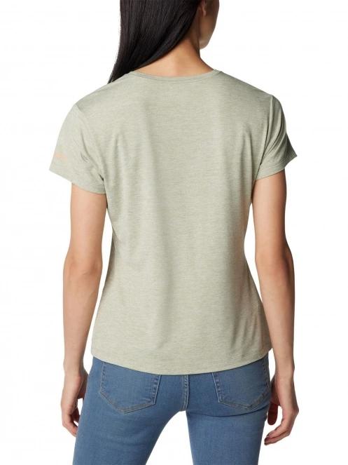 tricou cu maneci scurte pt. femei Columbia Sloan Ridge Graphic Short Sleeve Tee verde 4
