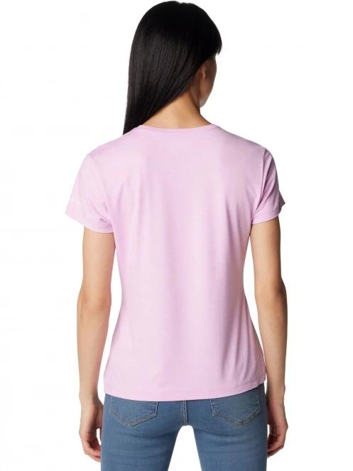 tricou cu maneci scurte pt. femei Columbia Sloan Ridge Graphic Short Sleeve Tee roz 4