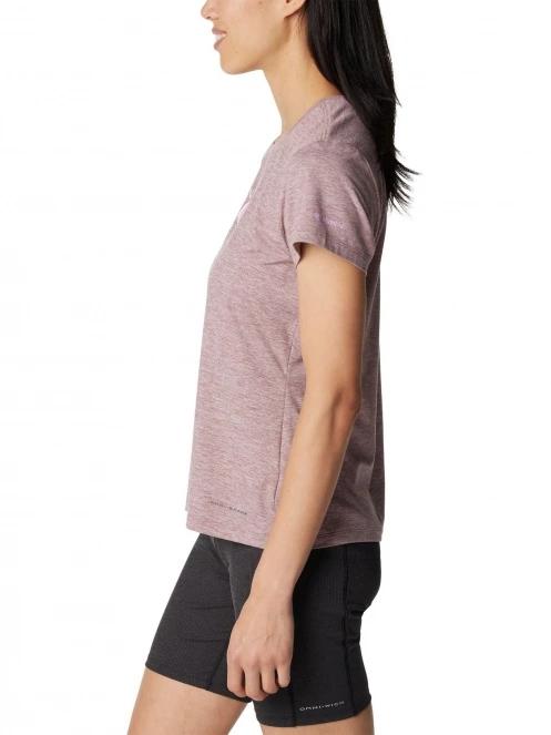 tricou cu maneci scurte pt. femei Columbia Sloan Ridge Graphic Short Sleeve Tee rosu 3