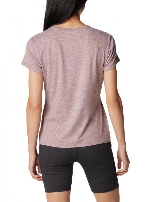 tricou cu maneci scurte pt. femei Columbia Sloan Ridge Graphic Short Sleeve Tee rosu 4