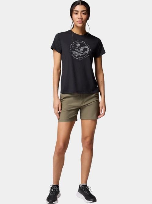 tricou cu maneci scurte pt. femei Columbia Sloan Ridge Graphic Short Sleeve Tee negru 5
