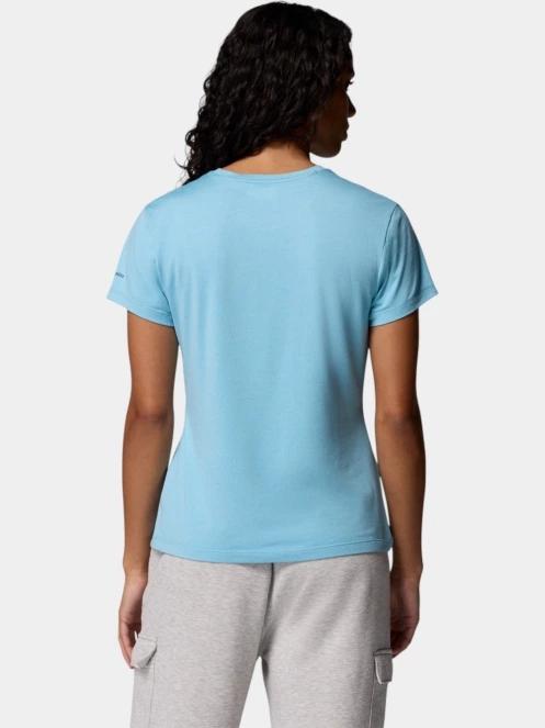 tricou cu maneci scurte pt. femei Columbia Sloan Ridge Graphic Short Sleeve Tee albastru 4