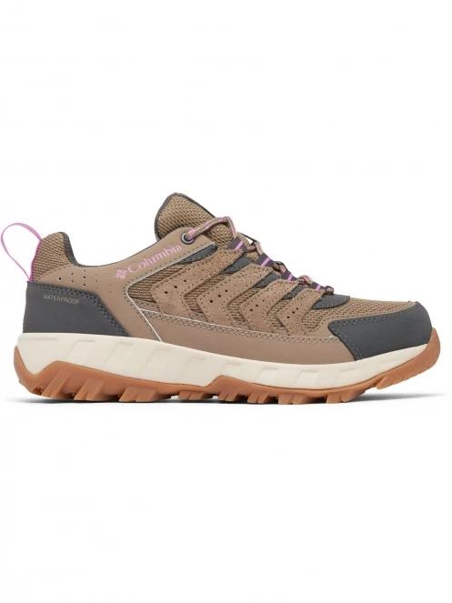 pantofi de drumetie pt. femei Columbia Strata Trail Low WP maro 4