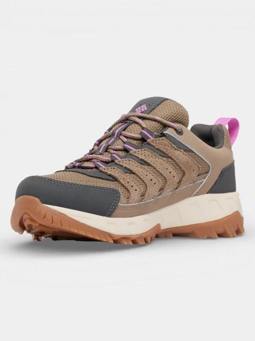 pantofi de drumetie pt. femei Columbia Strata Trail Low WP maro 4