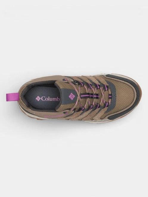 pantofi de drumetie pt. femei Columbia Strata Trail Low WP maro 9