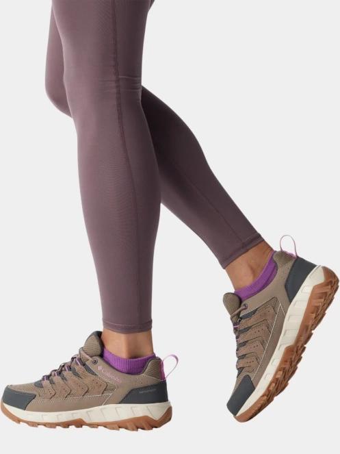 pantofi de drumetie impermeabili pt. femei Columbia Strata Trail Low WP maro 11