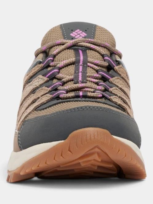 pantofi de drumetie impermeabili pt. femei Columbia Strata Trail Low WP maro 7
