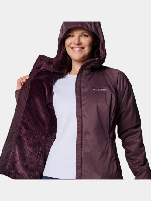 jacheta softshell pt. femei Columbia Kruser Ridge III Plush Softshell Jacket rosu 5