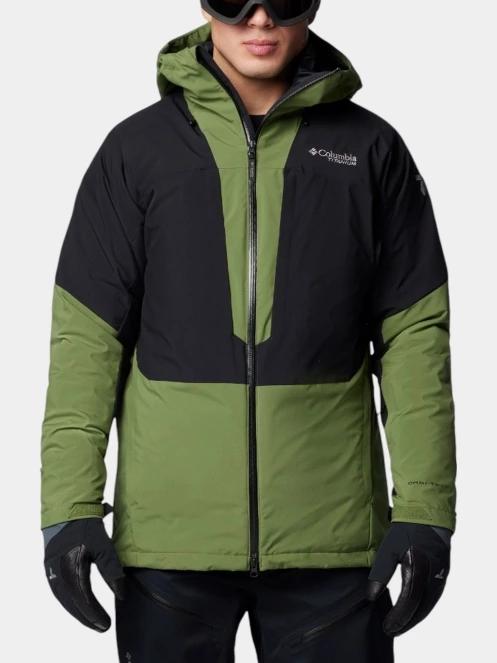 geaca de schi pt. barbati Columbia Winter District II Interchange Jacket verde 2