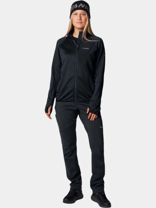 pulover polar pt. femei Columbia Triple Canyon Grid Fleece Full Zip negru 5