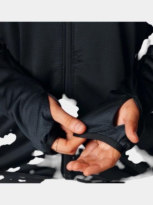 pulover polar pt. femei Columbia Triple Canyon Grid Fleece Full Zip negru 7