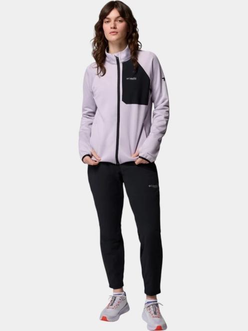 pulover polar pt. femei Columbia Triple Canyon Grid Fleece Full Zip violet 6