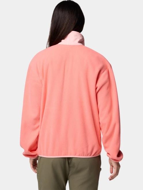 pulover polar pt. femei Columbia Sequoia Grove Full Zip Fleece magenta 4