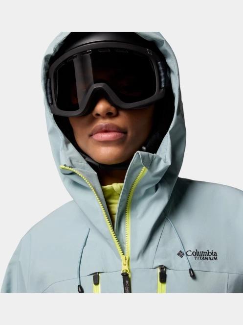 geaca de schi pt. femei Columbia Platinum Peak II 3L Shell albastru 9