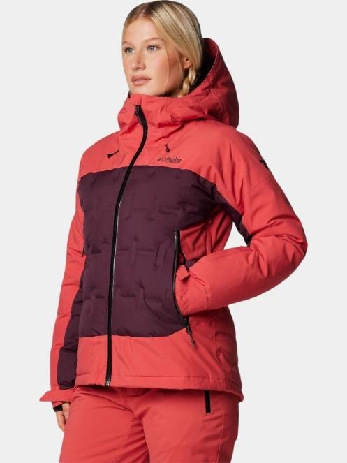 geacă de schi matlasată pt. femei Columbia Wildcard IV Down Jacket roz 3