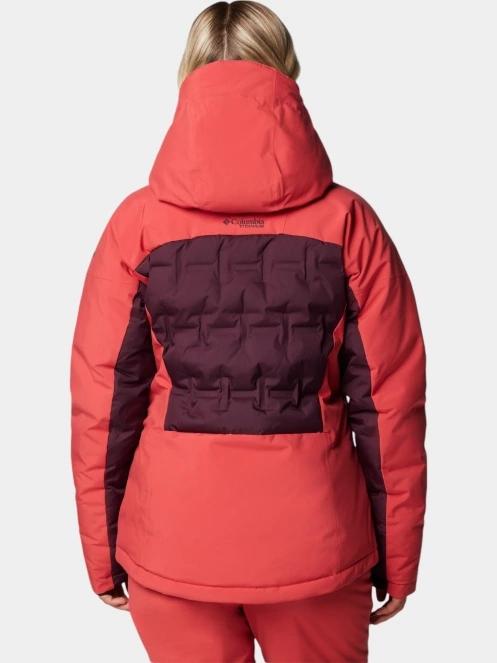 geacă de schi matlasată pt. femei Columbia Wildcard IV Down Jacket roz 4