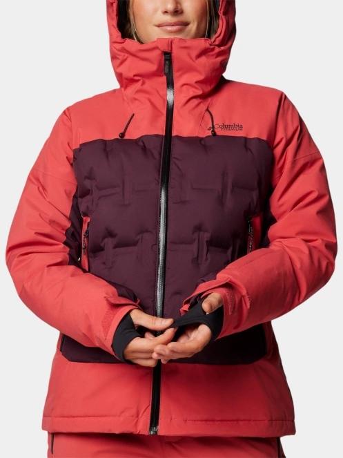 geacă de schi matlasată pt. femei Columbia Wildcard IV Down Jacket roz 9