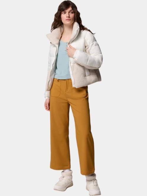jacheta de primavara pt. femei Columbia Leadbetter Point II Sherpa Hybrid nisip 5