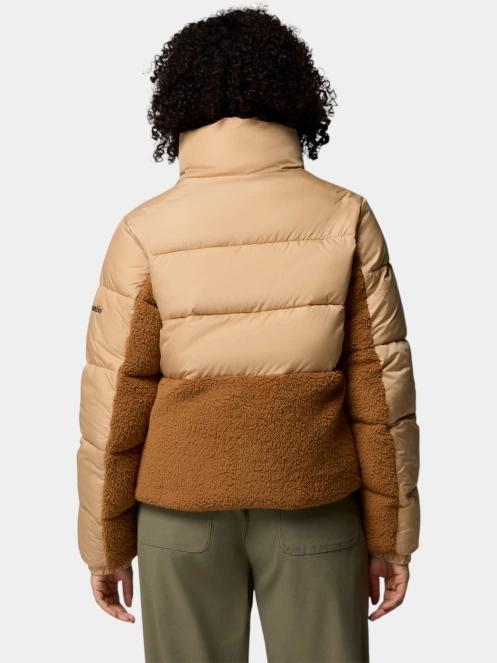 jacheta de primavara pt. femei Columbia Leadbetter Point II Sherpa Hybrid maro 4