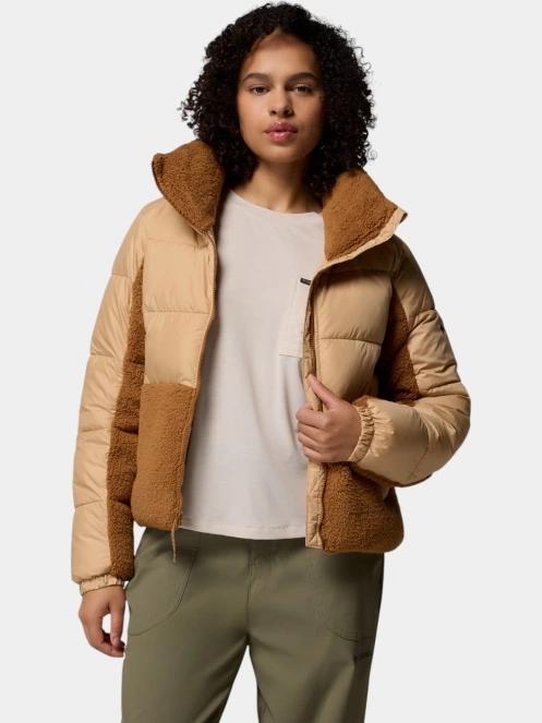 jacheta de primavara pt. femei Columbia Leadbetter Point II Sherpa Hybrid maro 5