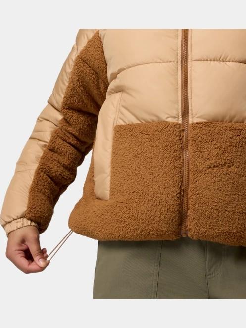 jacheta de primavara pt. femei Columbia Leadbetter Point II Sherpa Hybrid maro 8