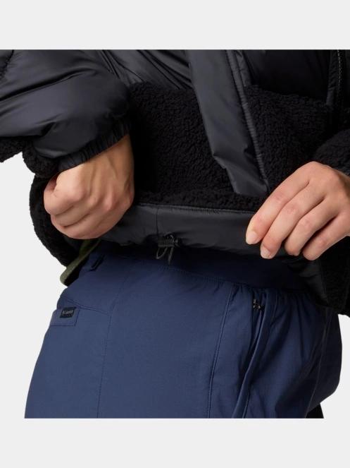 geaca matlasata de tranzitie pt. femei Columbia Leadbetter Point II Sherpa Hybrid negru 7
