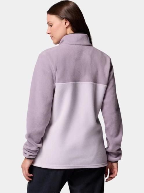 pulover polar pt. femei Columbia Benton Springs 1/2 Snap Pull Over II violet 4