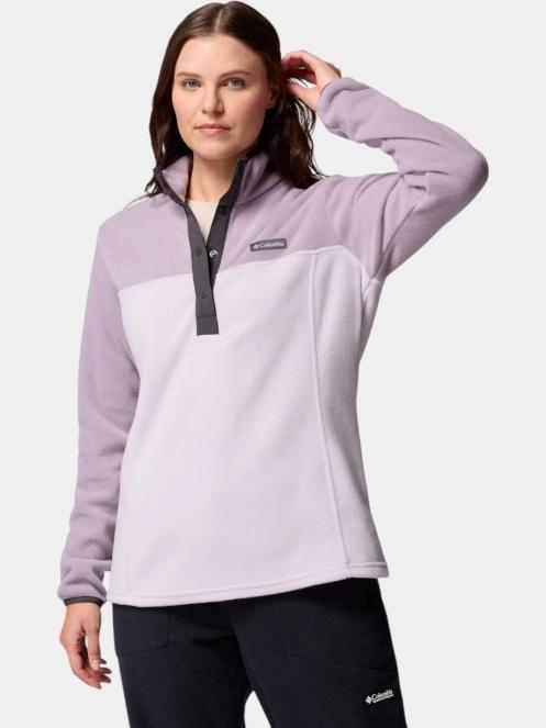 pulover polar pt. femei Columbia Benton Springs 1/2 Snap Pull Over II violet 5