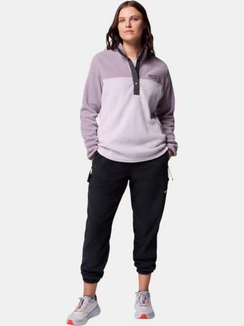 pulover polar pt. femei Columbia Benton Springs 1/2 Snap Pull Over II violet 6
