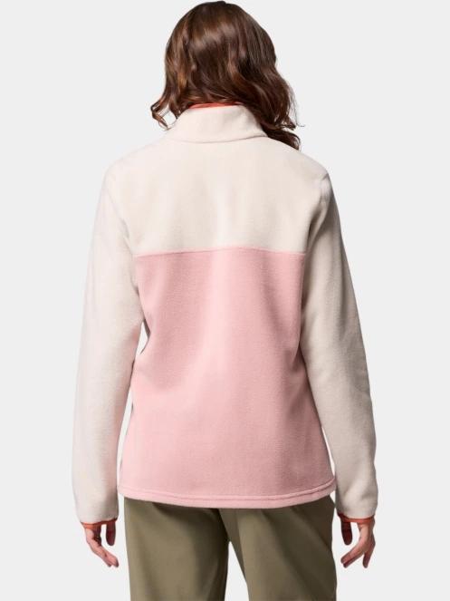pulover polar pt. femei Columbia Benton Springs 1/2 Snap Pull Over II roz 4
