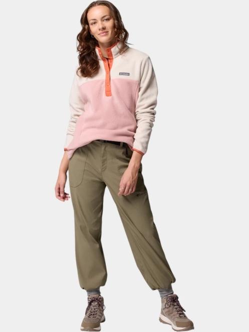pulover polar pt. femei Columbia Benton Springs 1/2 Snap Pull Over II roz 5