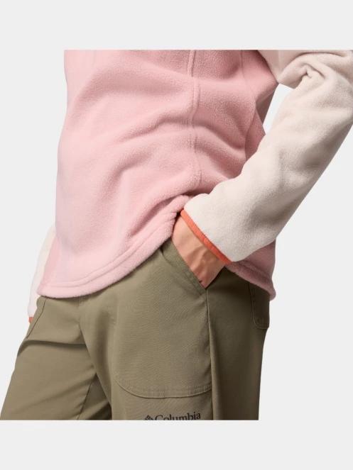 pulover polar pt. femei Columbia Benton Springs 1/2 Snap Pull Over II roz 7