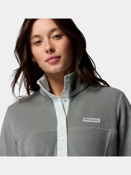 pulover polar pt. femei Columbia Benton Springs 1/2 Snap Pull Over II verde 6