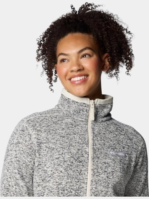 pulover polar pt. femei Columbia Sweater Weather Full Zip II nisip 6