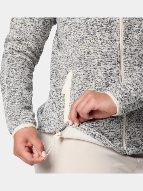 pulover polar pt. femei Columbia Sweater Weather Full Zip II nisip 7