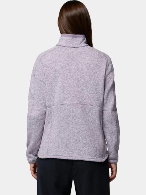 pulover polar pt. femei Columbia Sweater Weather Full Zip II violet 4