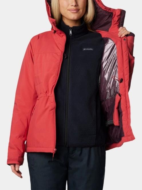 geaca de schi pt. femei Columbia Powdered Peak Insulated Jacket rosu 6