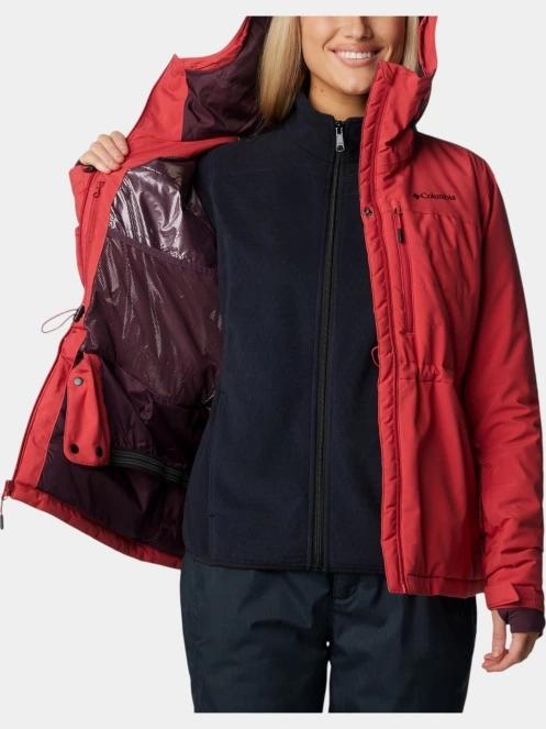 geaca de schi pt. femei Columbia Powdered Peak Insulated Jacket rosu 7