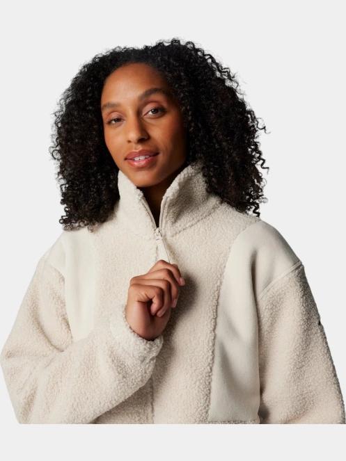 pulover polar pt. femei Columbia Panorama Full Zip II nisip 7