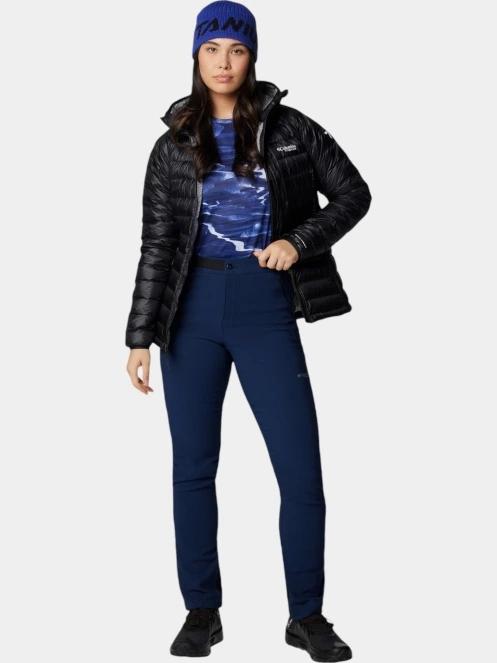 geaca matlasata de tranzitie pt. femei Columbia Arctic Crest Down Hooded Jacket negru 5