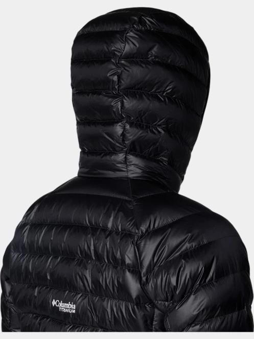 geaca matlasata de tranzitie pt. femei Columbia Arctic Crest Down Hooded Jacket negru 7