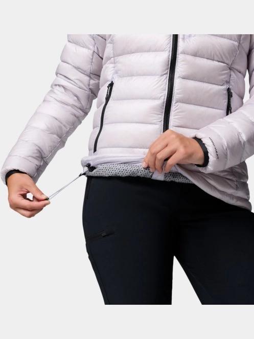 jacheta de puf pt. femei Columbia Arctic Crest Down Hooded Jacket violet 9
