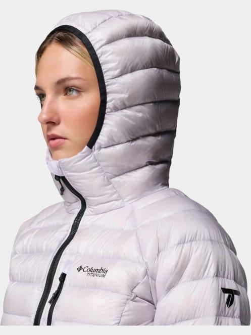 jacheta de puf pt. femei Columbia Arctic Crest Down Hooded Jacket violet 10