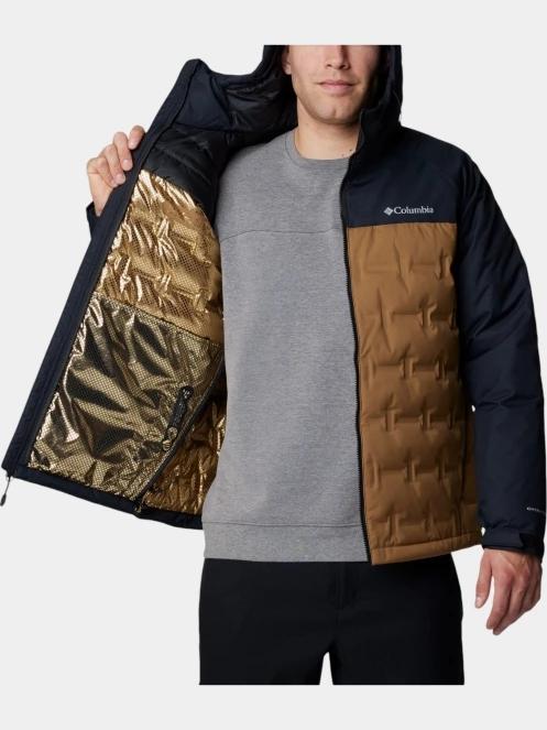 jacheta de puf pt. barbati Columbia Grand Trek III Down Hooded Jacket maro 5