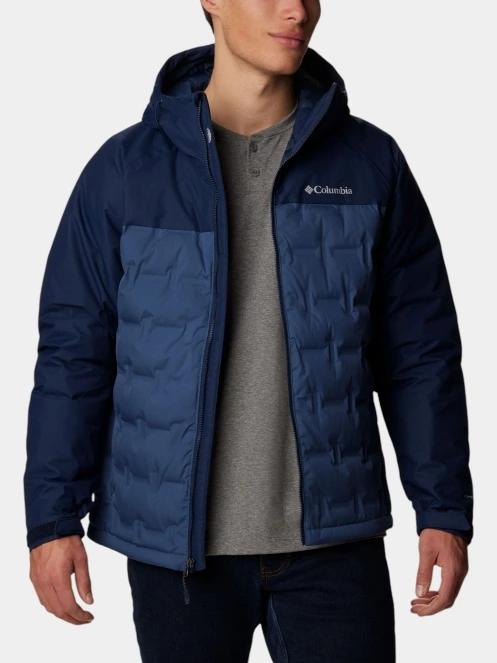 jacheta de puf pt. barbati Columbia Grand Trek III Down Hooded Jacket albastru 5